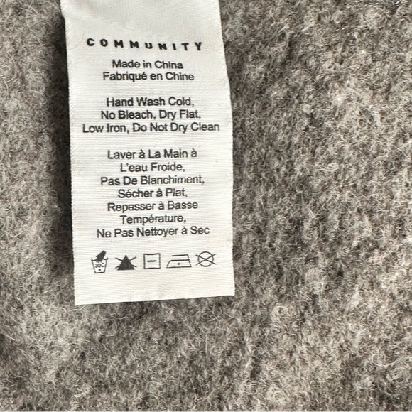 🔴 SOLD Aritzia Community Plutarch Cozy Wool Sweater Cowl Neck Pullover - Picture 8 of 9